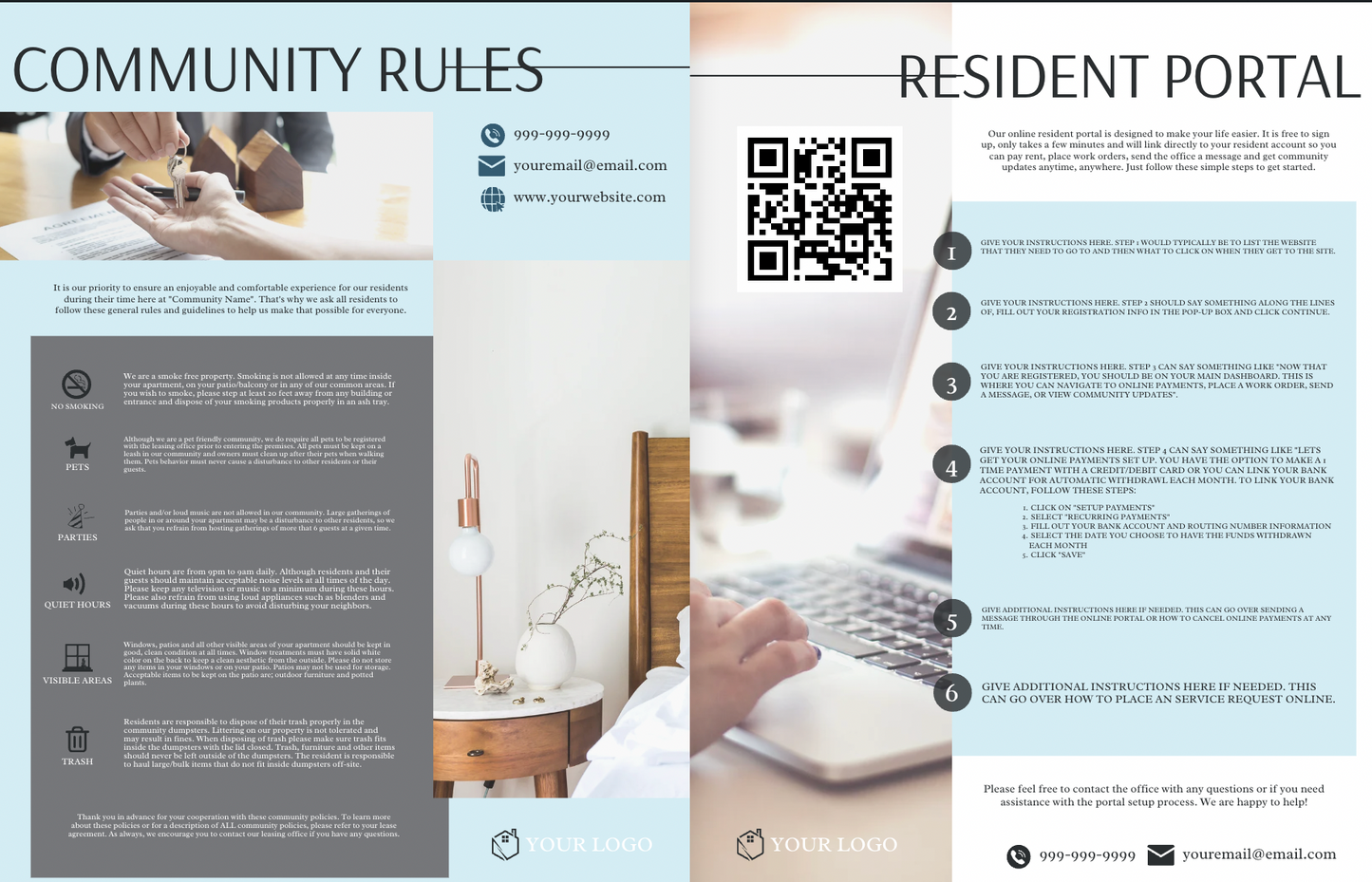 Property Management Template- Tenant Welcome Guide